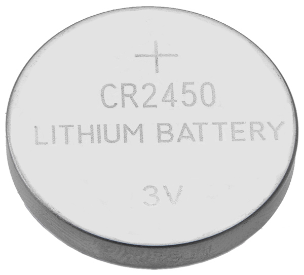 CR2450 3V Lithium Button Coin Battery for watches, toys,calculator etc.