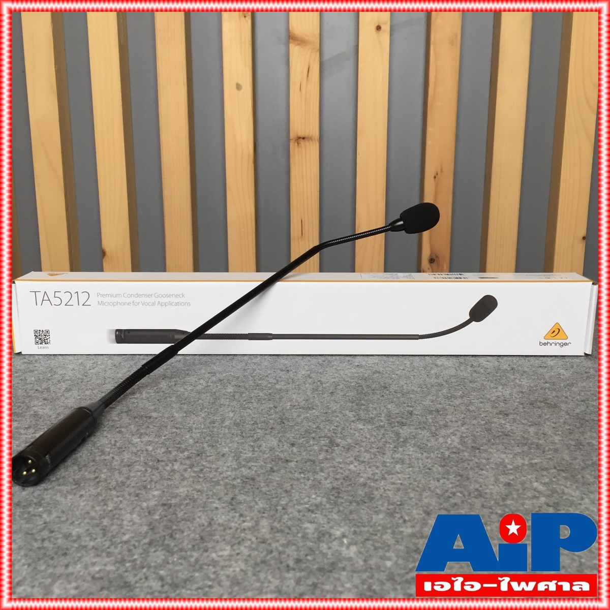 BEHRINGER TA-5212 ก้านไมค์คออ่อน ไมโครโฟนสำหรับประกาศแบบก้าน Behringer TA 5212 เป็นไมค์แบบคอนเด็นเซอร์ TA5212 TA 5212 +++ เอไอ-ไพศาล