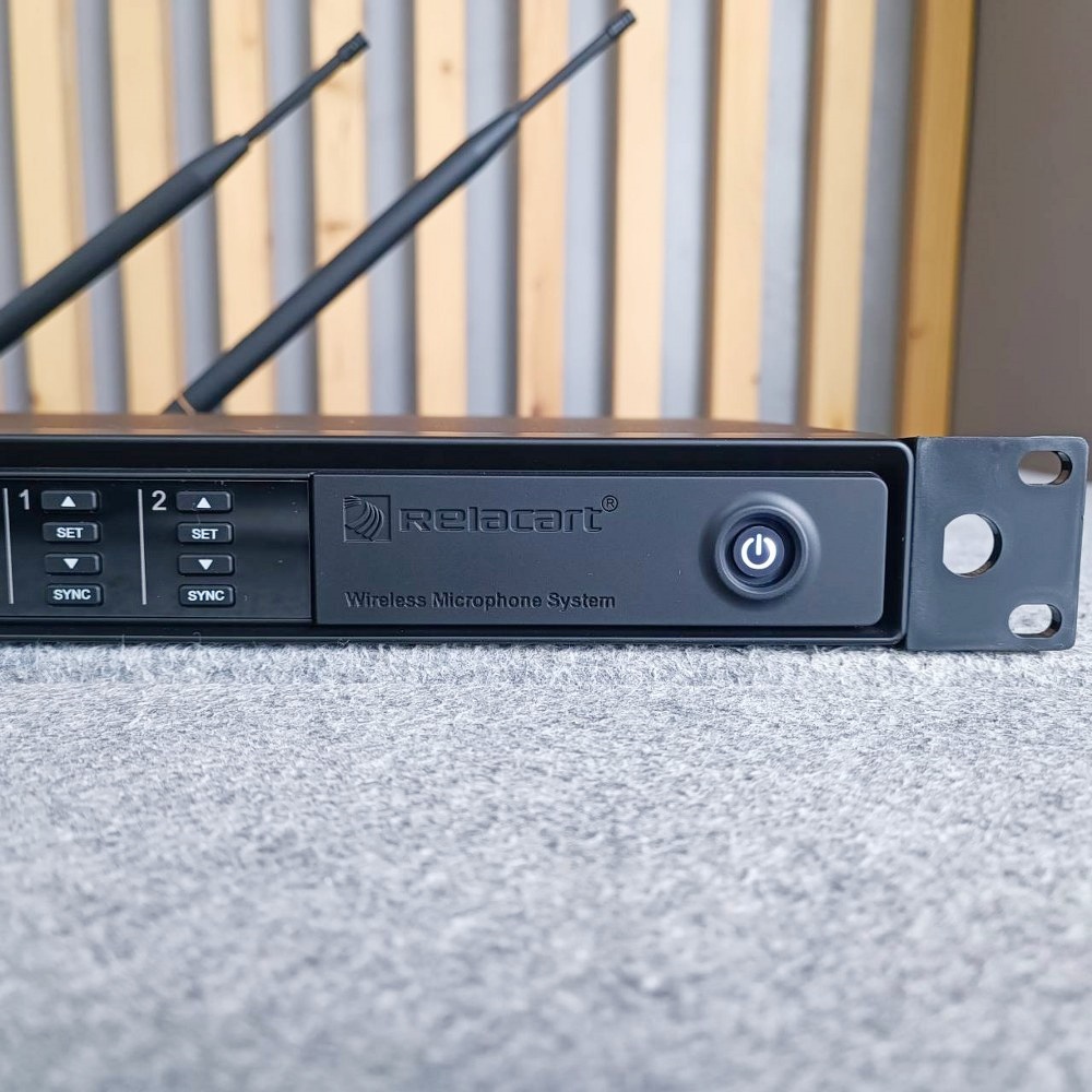 Relacart UR-280 ไมค์ลอยคู่ ไมค์ไร้สายคู่ ความถี่ UHF ไมโครโฟน ไมค์ไร้สาย ไมค์ลอย มือถือคู่ UR 280 รีลาคาร์ท UR280 เอไอ-ไพศาล