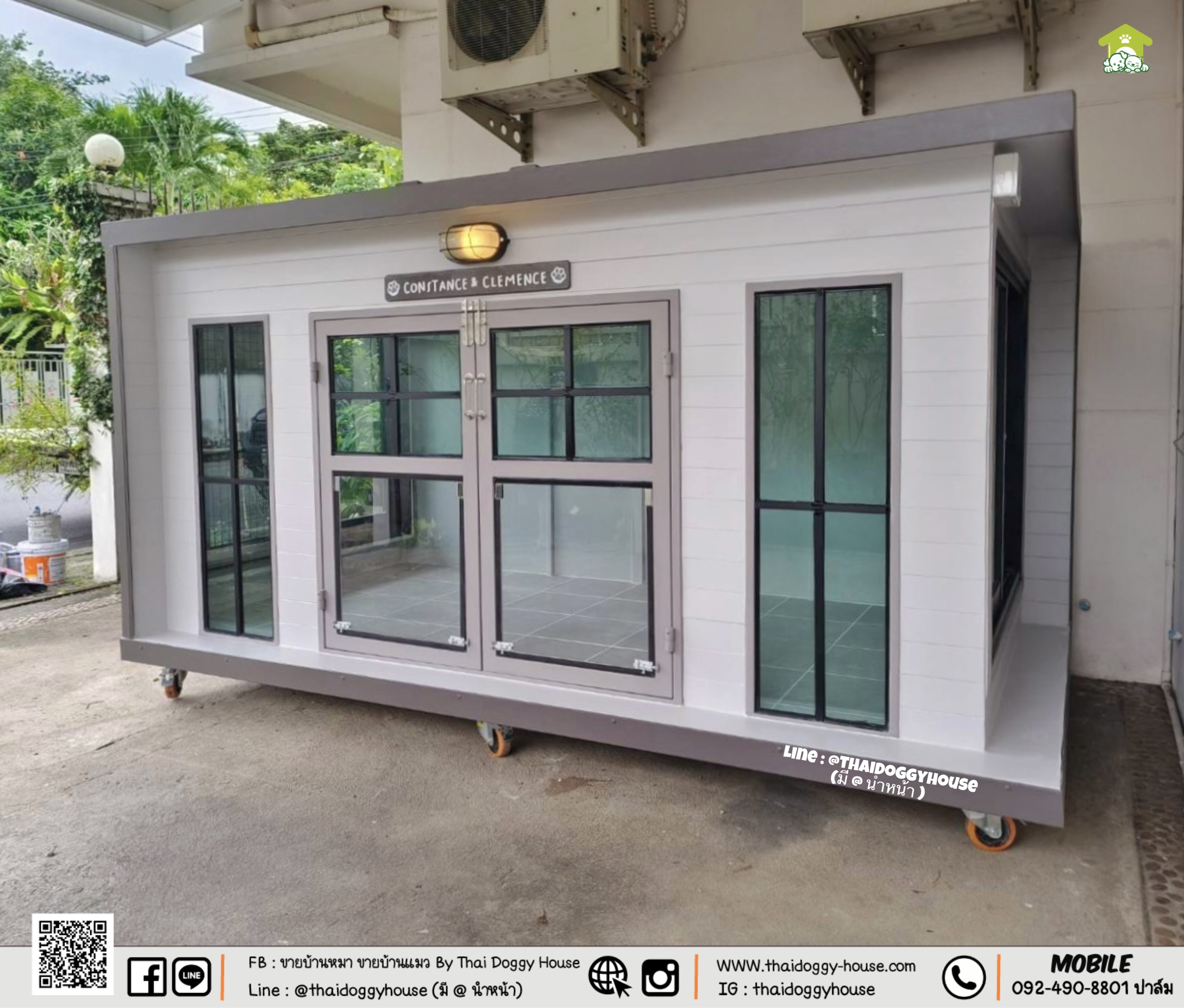 บ้านหมา บ้านแมว " 𝐁𝐎𝐗 𝐒𝐓𝐘𝐋𝐄 𝐁𝐘 𝐓𝐇𝐀𝐈 𝐃𝐎𝐆𝐆𝐘 𝐇𝐎𝐔𝐒𝐄 "