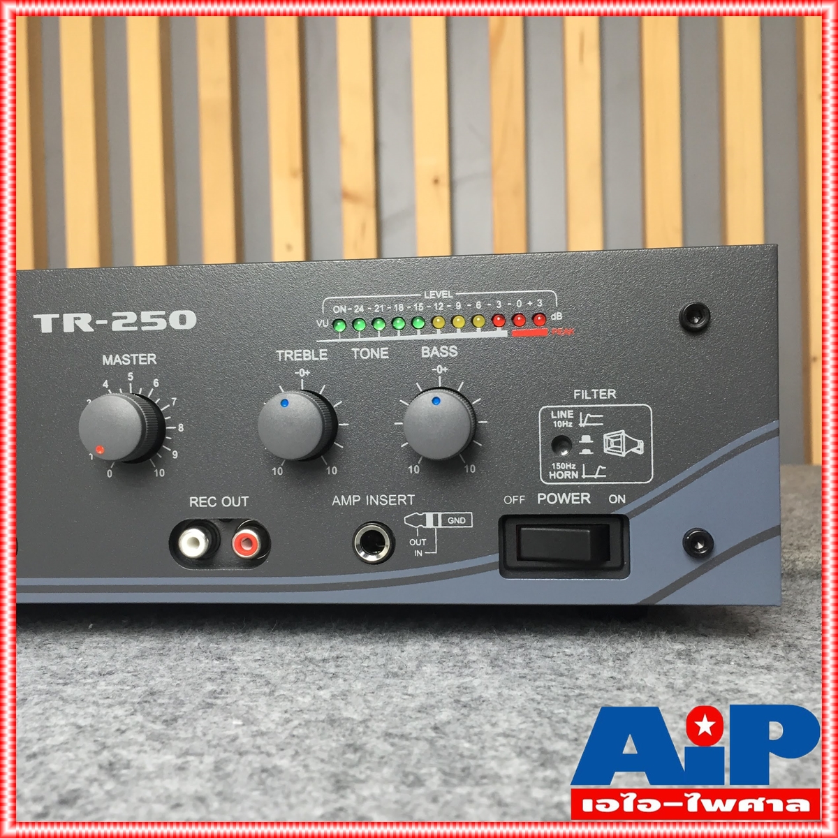 NPE TR-250 POWERMIXER 9kg สีดำ เครื่องขยายเสียง 125 วัตต์ TR 250 TR250 power mixer เพาวเวอร์ มิกเซอร์ +++