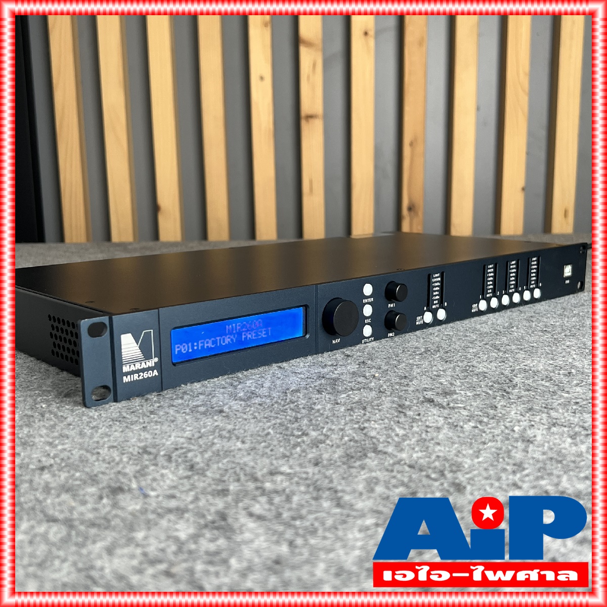 MARANI MIR260A ครอสโอเวอร์ดิจิตอล loudspeaker processor MIR-260A MIR 260 A MIR-260 MIR260 อไอ-ไพศาล