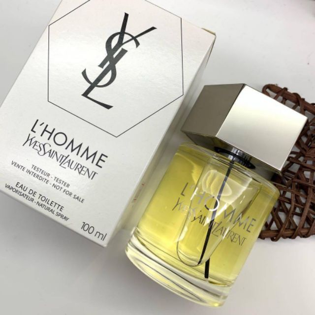 น้ำหอมแท้100% YSL L'Homme EDT 100ml Tester