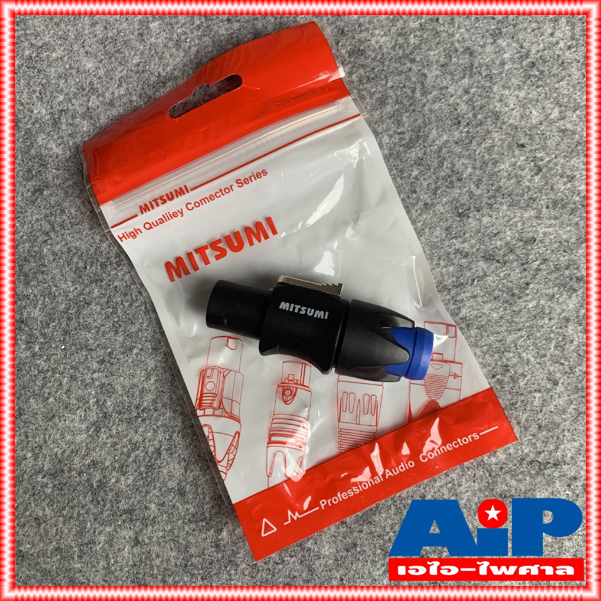 มี5สีให้เลือก MITSUMI 911S06 SPEAKON ปลั๊กลำโพง หัวspeakon สเปคคอน สเปคค่อนลำโพง สเปคค่อน speakon
