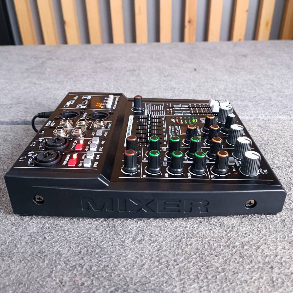 TADA AK-4 MIXER มิกเซอร์ มิกเซอร์อนาล็อก 4 แชนแนล มิกซ์ เครื่องผสมสัญญาณเสียง ธาดา AK 4 AK4 เอไอ-ไพศาล