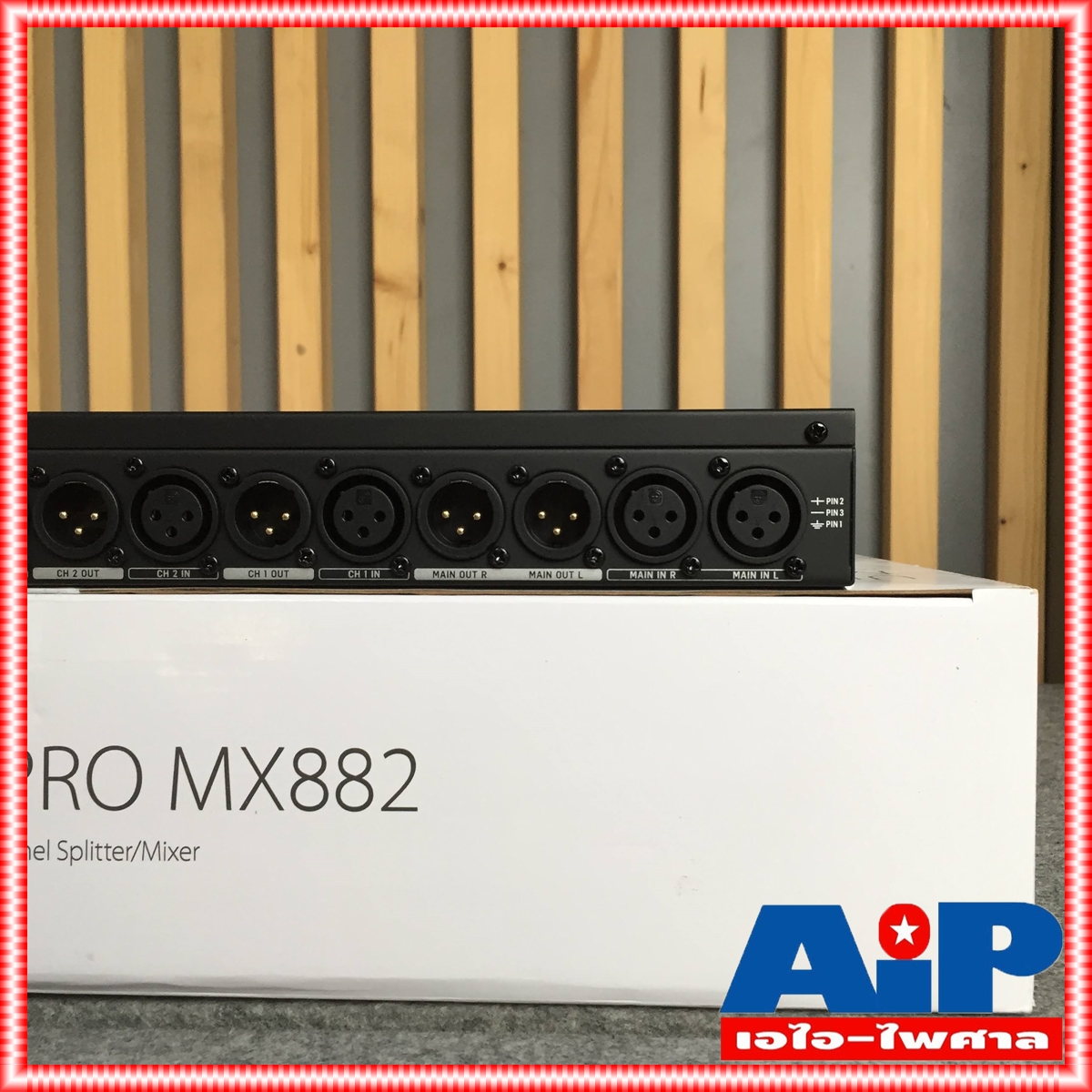 BEHRINGER MX-882 ULTRALINK SPLITTER MX 882 MX882 เครื่องLINKสัญญาณ เครื่องลิงค์สัญญาณ เอไอ-ไพศาล +++