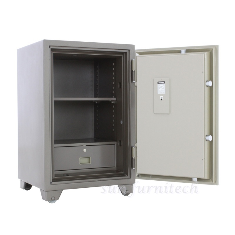 ตู้เซฟนิรภัย 190 กก. มี 2 กุญแจ 1 รหัส ยี่ห้อลีโก้ LEECO รุ่น 701T