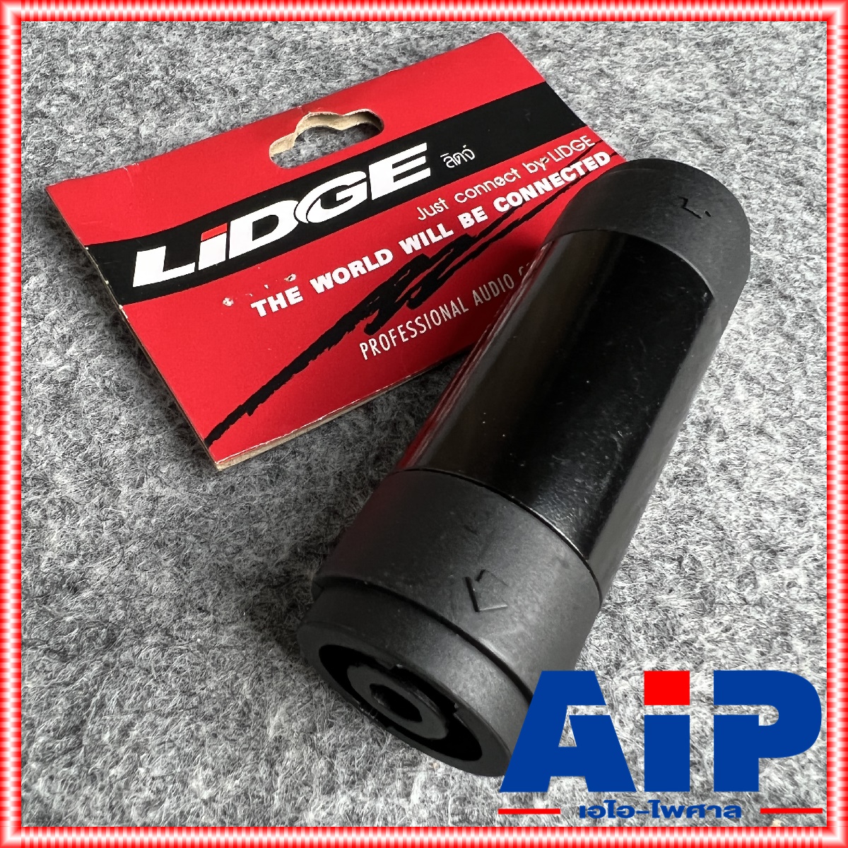 1อัน สปีกคอน แจ๊คต่อกลาง LIDGE YM-102 สปีคคอน Jack speakon (เมีย/เมีย) แจ๊คสปีคคอนตัวเมีย หัว-ท้าย YM102 ต่อกลางสเปคค่อน เอไอ-ไพศาล