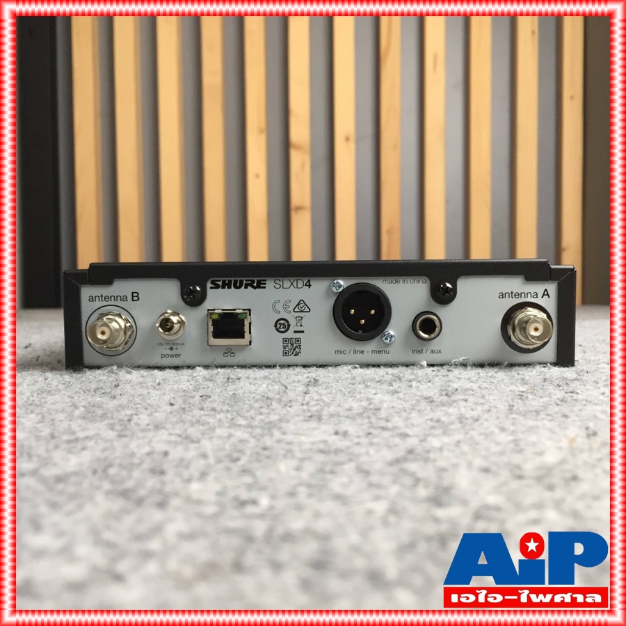 SHURE SLXD24A/SM58-M55 ไมค์ลอยมือถือเดียว ไมโครโฟนไร้สายไมค์เดียว SLX 24/ SM 58 M 55 SLX24/SM58M55 เอไอ-ไพศาล +++