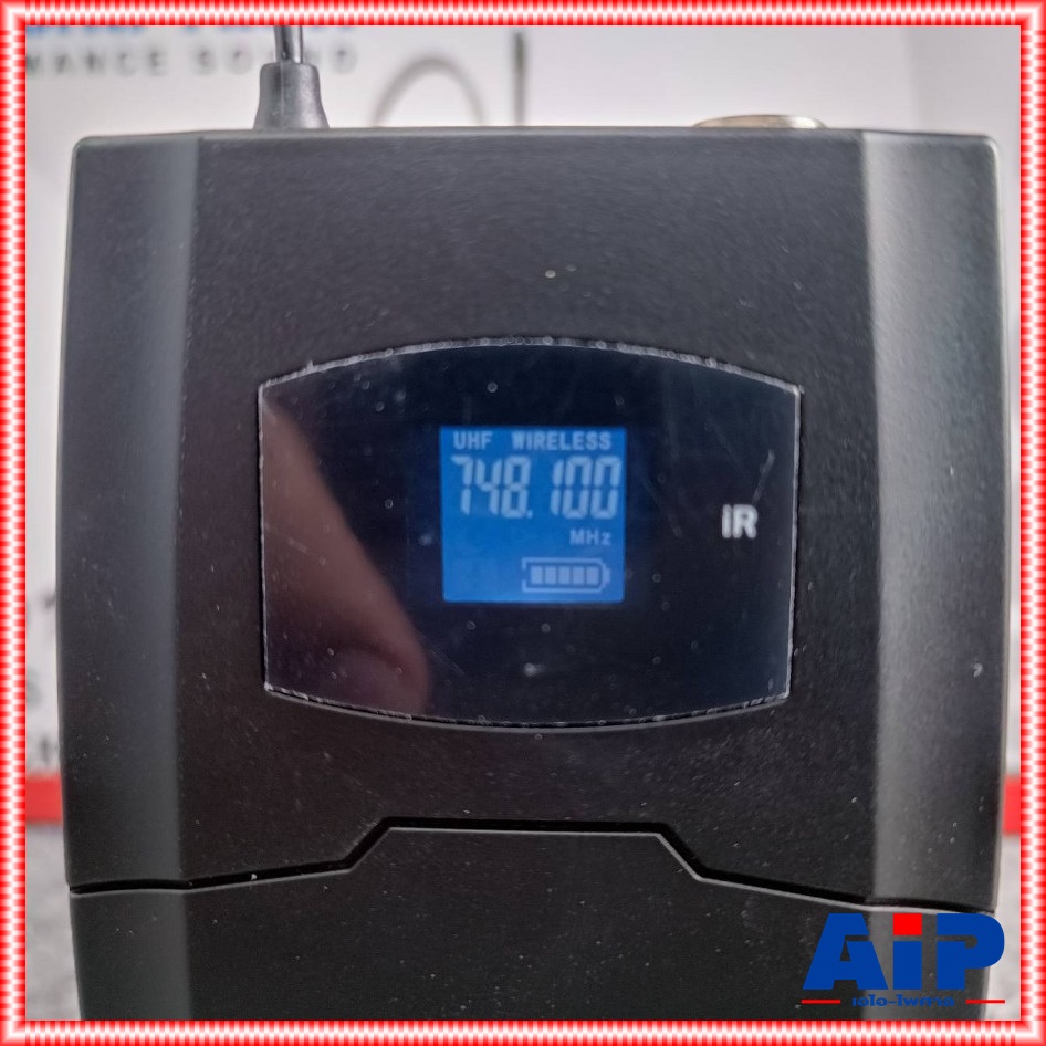 PROEUROTECH PRO-D1 WIRELESS BODYPACK เครื่องส่งสัญญาณ Bodypack ใช้ย่านความถี่ UHF 694 - 703 MHz PRO D1 PROD1 เอไอ-ไพศาล