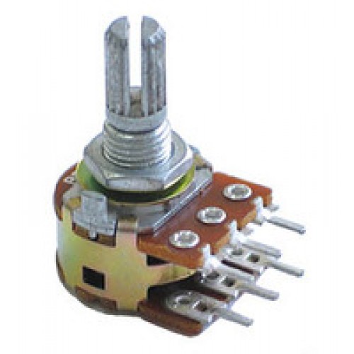 โวลลุ่ม, B100K 100Kohm Dual Potentiometer