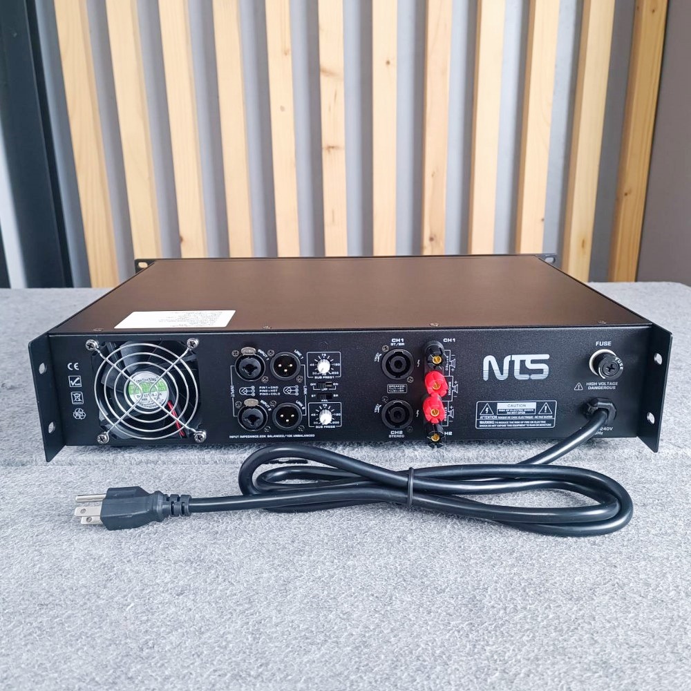 NTS MD-2600 poweramp CLASS D+หม้อแปลง เพาเวอร์แอมป์ 2 แชนแนล กำลังขับ 600 วัตต์ที่ 8 โอห์ม เอ็นทีเอส MD 2600 MD2600 เอไอ-ไพศาล