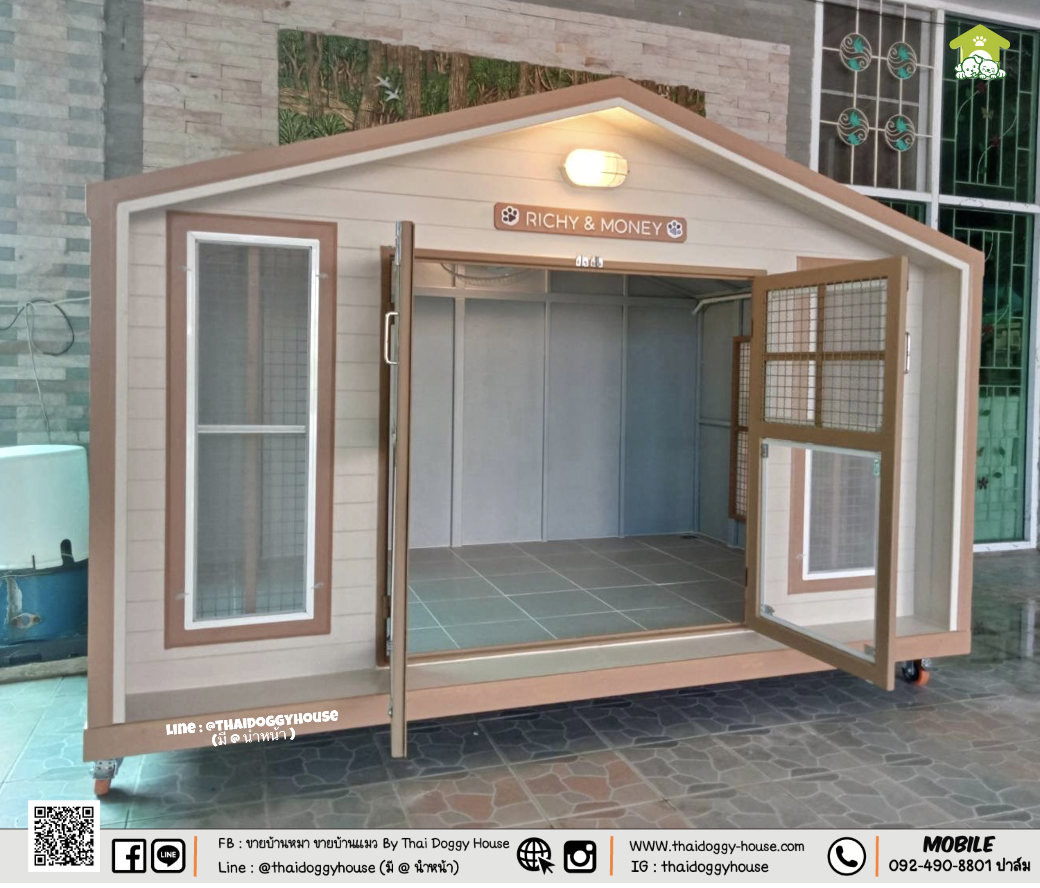 บ้านหมา บ้านแมว "𝐍𝐎𝐑𝐃𝐈𝐂 𝐒𝐓𝐘𝐋𝐄 𝐁𝐘 𝐓𝐇𝐀𝐈 𝐃𝐎𝐆𝐆𝐘 𝐇𝐎𝐔SE