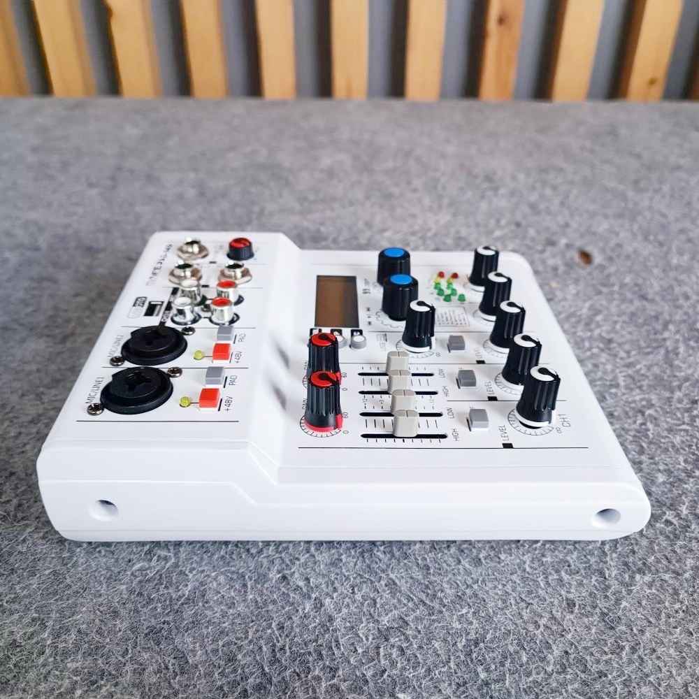 MYNPE PAD-04S mixer มิกเซอร์อนาลอก 2 ชาแนล 2 ไมค์ 1 สเตอริโอ เอฟเฟคแท้ในตัว 99DSP MY NPE PAD 04S PAD04S เอไอ-ไพศาล