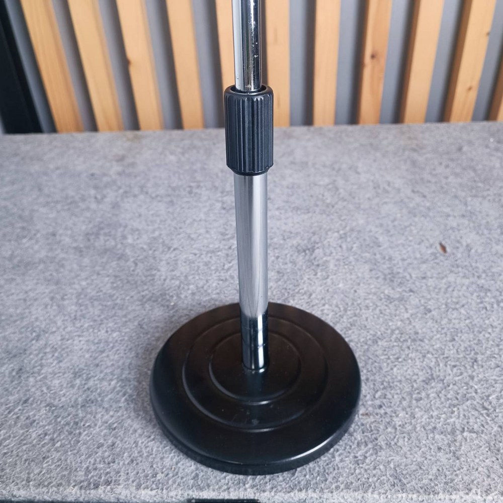 deccon ccon ขาไมค์ตั้งโต๊ะ ก้านแข็งปลายคออ่อน MS004 ไม่รวมคอสวมไมค์ ขาตั้งไมค์ตั้งโต๊ะ ขาไมค์ฐานกลม ขาตั้งไมค์ ขาไมค์ คออ่อน MS-004 MS 004 เอไอ-ไพศาล