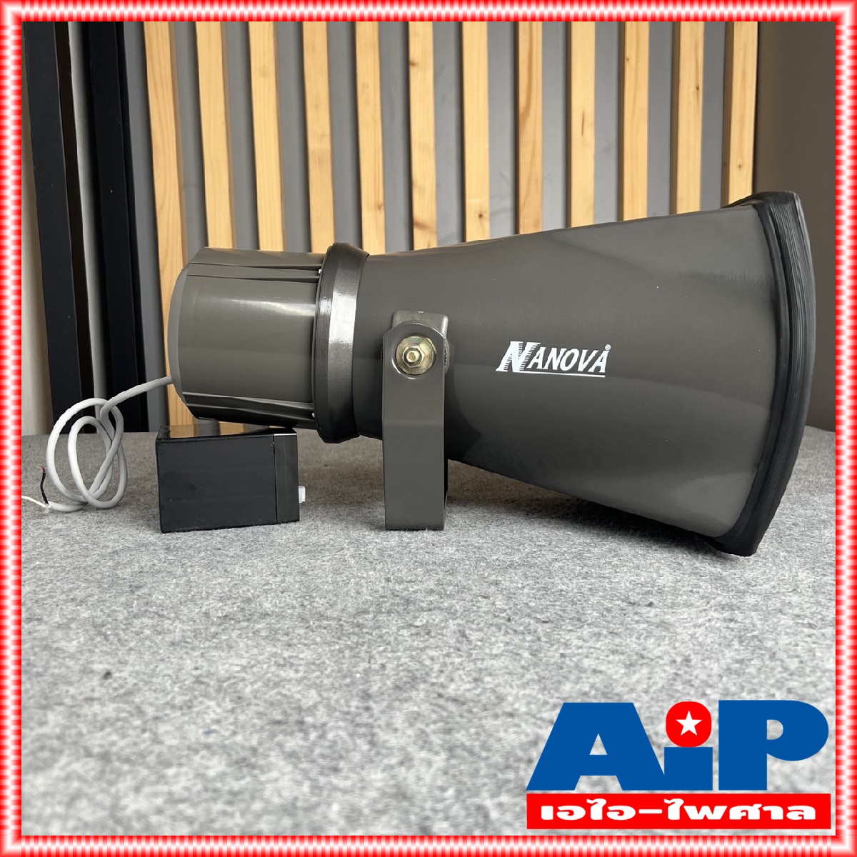 1ใบ NANOVA SV-357Lปากฮอร์นพร้อมยูนิต มีลาย ปากฮอร์น SV357L SV 357 L ฤฮ357 ปากฮอร์น15" x 8" ฮอร์นพร้อมยูนิต NA NOVA นาโนว่า เอไอ-ไพศาล