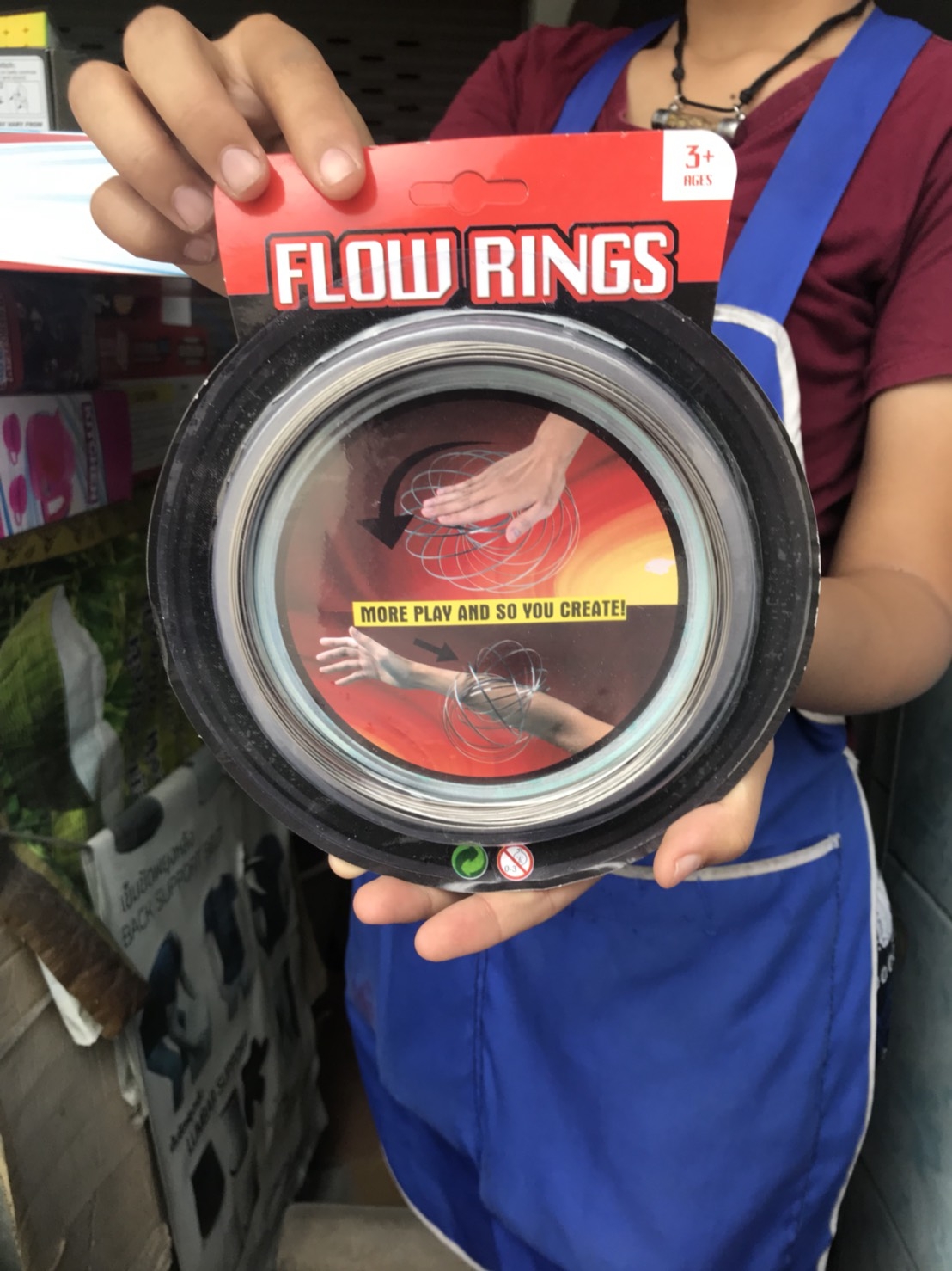 18008 ของเล่นเด็กห่วงมหัสจรรย์ สุดฮิต ห่วงมายากล ปลีกชิ้นละ (ของใหม่แพ็คไม่สวย) sale