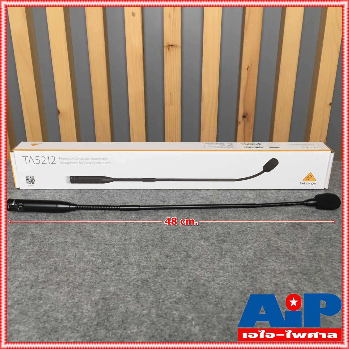 BEHRINGER TA-5212 ก้านไมค์คออ่อน ไมโครโฟนสำหรับประกาศแบบก้าน Behringer TA 5212 เป็นไมค์แบบคอนเด็นเซอร์ TA5212 TA 5212 +++ เอไอ-ไพศาล
