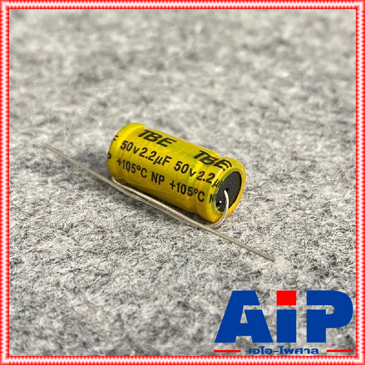 10ตัว 2.2uF 50V C ลำโพง สีทอง คาปาลำโพงเสียงแหลม ตัวป้องกันลำโพงเสียงแหลม คอนเดนเซอร์ ทอง คาปาซิเตอร์ลำโพง CAPACITOR 4.9 cเสียงแหลม เอไอ-ไพศาล