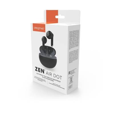 Creative Zen Air DOT In-ear headphones Bluetooth® (Black Sweat)