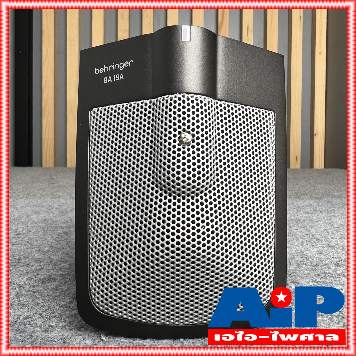 BEHRINGER BA19A ไมค์กระเดื้อง Condenser Boundary Microphone for Instrument Applications BA 19 A BA-19A ไมค์กลอง สินค้าของแท้ ประกันบูเซ่ ไมค์จ่อกระเดื่อง เอไอ-ไพศาล +++