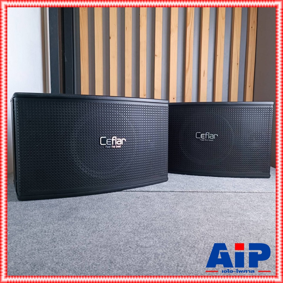Ceflar M-108 ตู้คาราโอเกะ10นิ้ว (ราคาต่อ1คู่ 2ใบ) เคฟล่า ตู้ลำโพงคาราโอเกะ passive ตู้ลำโพงในบ้าน M 108 M108 เอไอ-ไพศาล