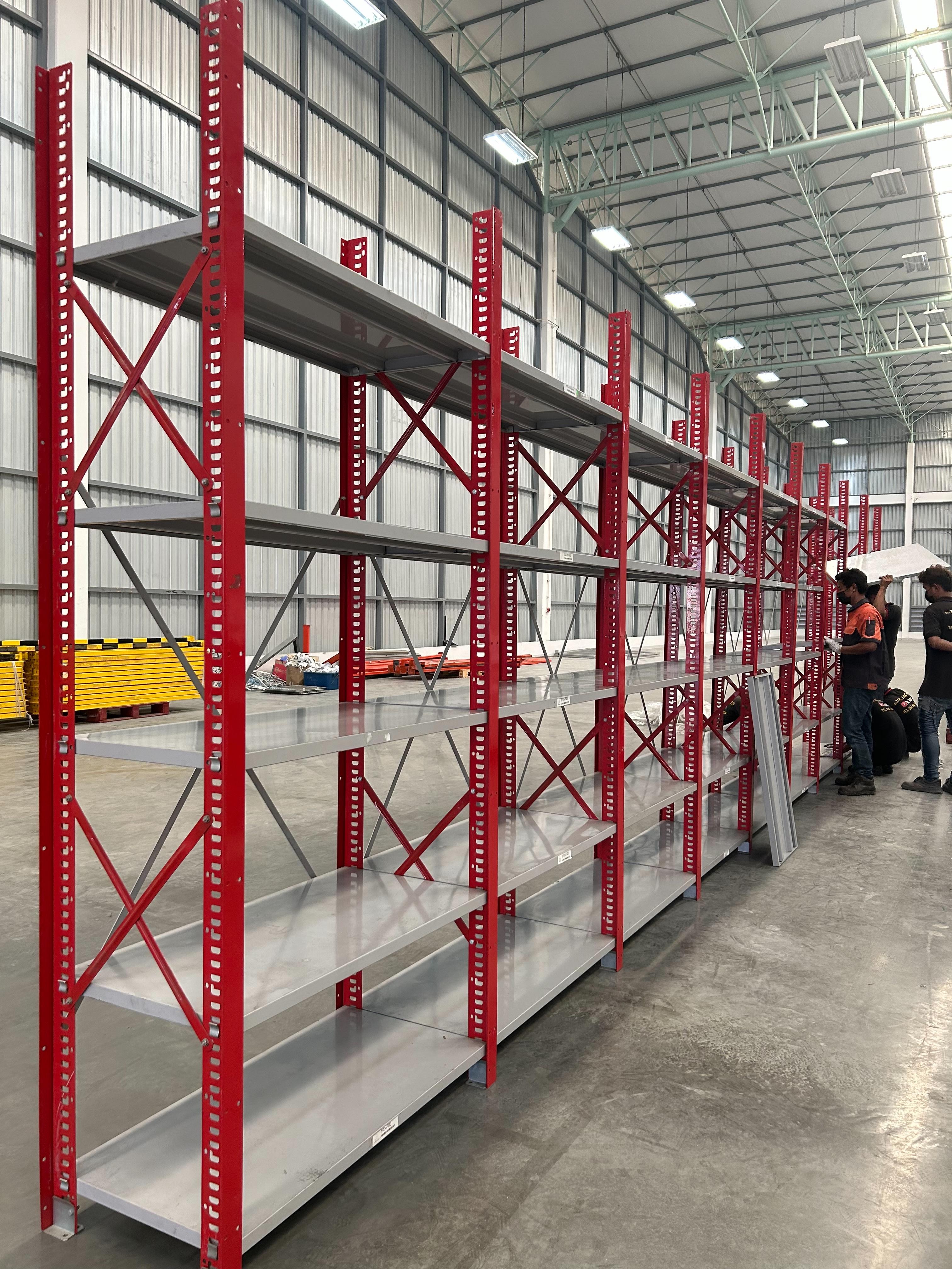 micro rackขนาดลึก50cm ยาว1.0mสูง2.40m 5แผ้นชั้นมี1350ชุด