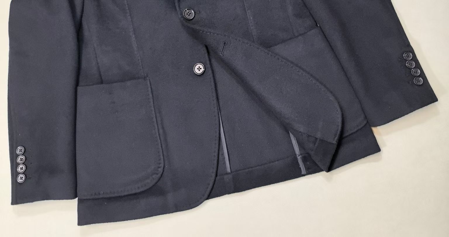 เสื้อแจ๊กเก็ตสูท Zegna BLACK OASI CASHMERE JACKET สินค้าใหม่ ของแท้