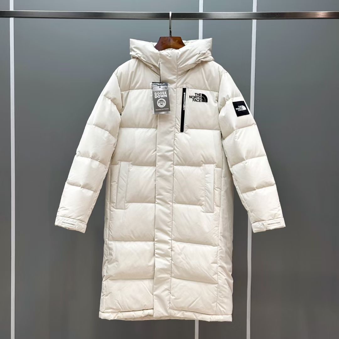 **do** เสื้อกันหนาวตัวยาว The North Face Sport Down Jacket Unisex มีฮู้ด บุด้วยขนเป็ด มี 2 สี สินค้าใหม่ ของแท้