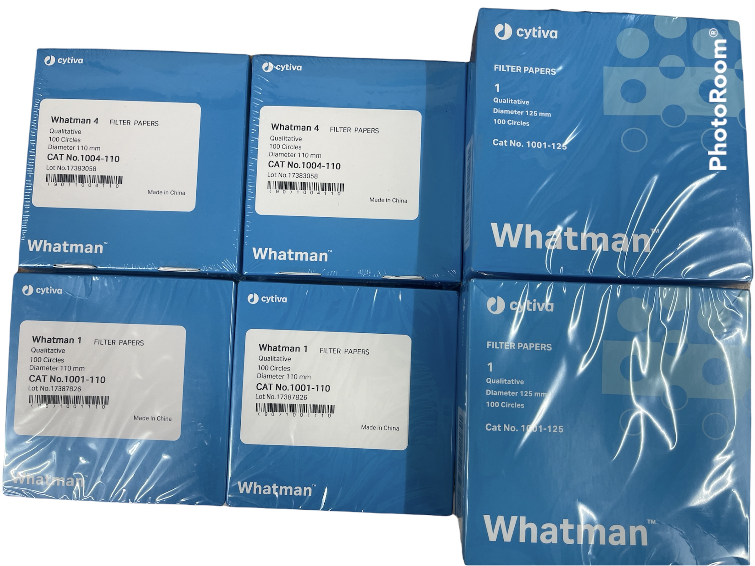 Paper Filter (กระดาษกรอง)100 pcs/Box "whatman"