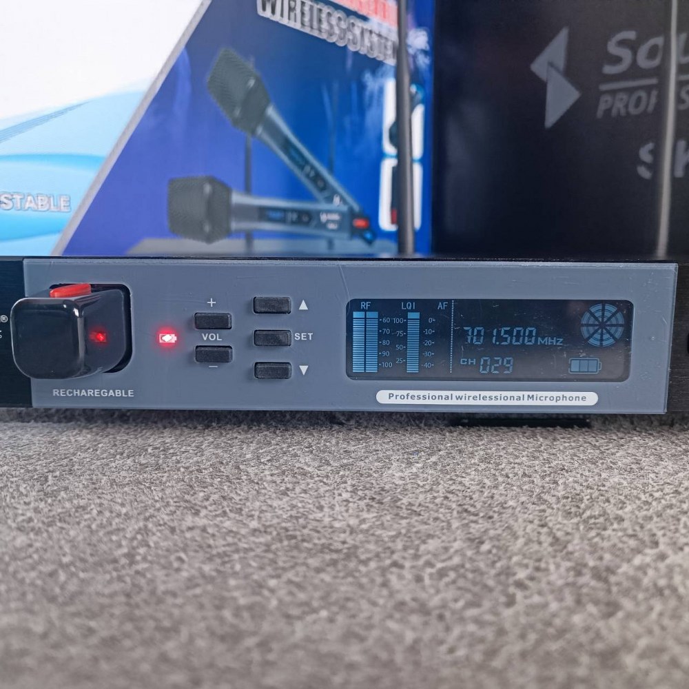 SOUNDBEST SK-4U ไมค์ลอยคู่ UHF ไมค์ลอยแบบถือ ไมโครโฟน ไมค์ลอย ไมค์ไร้สาย SK 4U SK4U เอไอ-ไพศาล