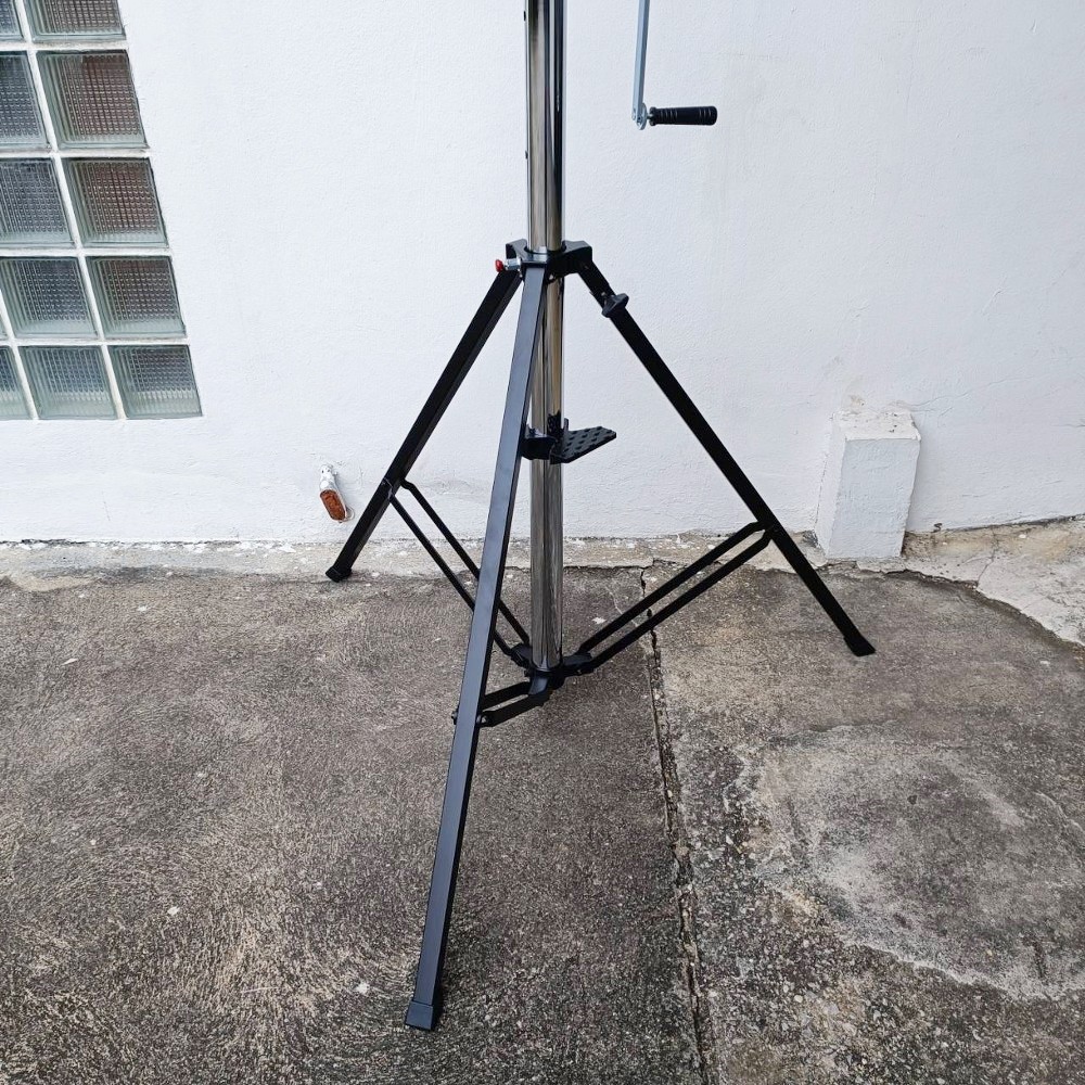 1ต้น TADA XL-563 ขาตั้งไฟมีรอก สแตนเลส ขาตั้งไฟพาร์ ขาตั้ง ขาแขวน ไฟพาร์ ธาดา TADA รุ่น XL 563 XL563 เอไอ-ไพศาล