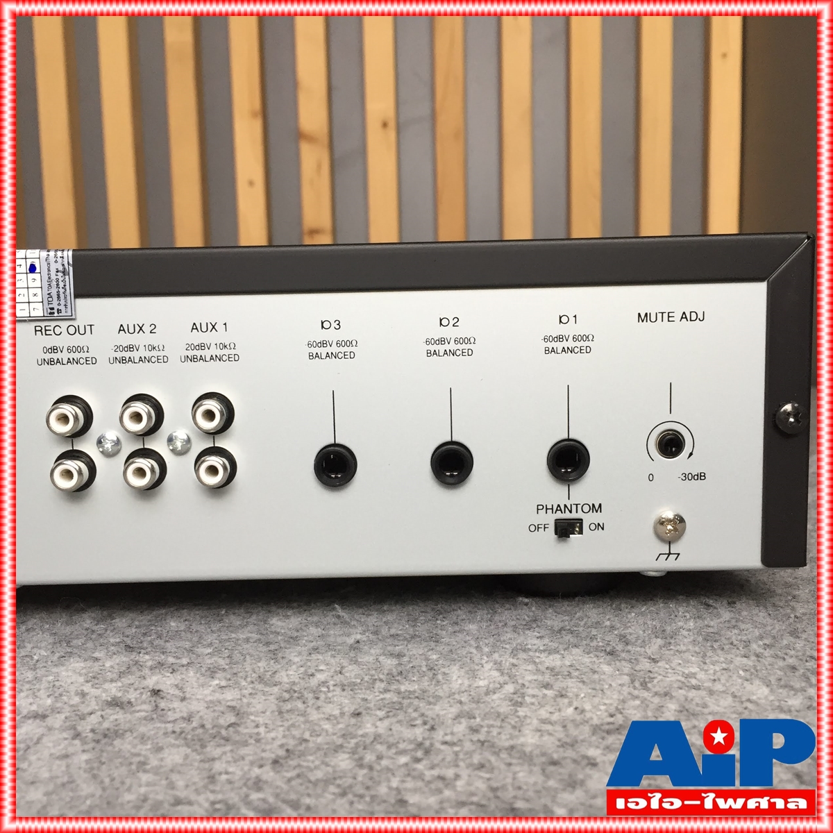 TOA A-2030H AMPLIFIER เครื่องขยายเสียง A 2030H A2030H AMP amp แอมป์ A2030 A-2030 A 2030 เครื่องเสียง เอไอ-ไพศาล