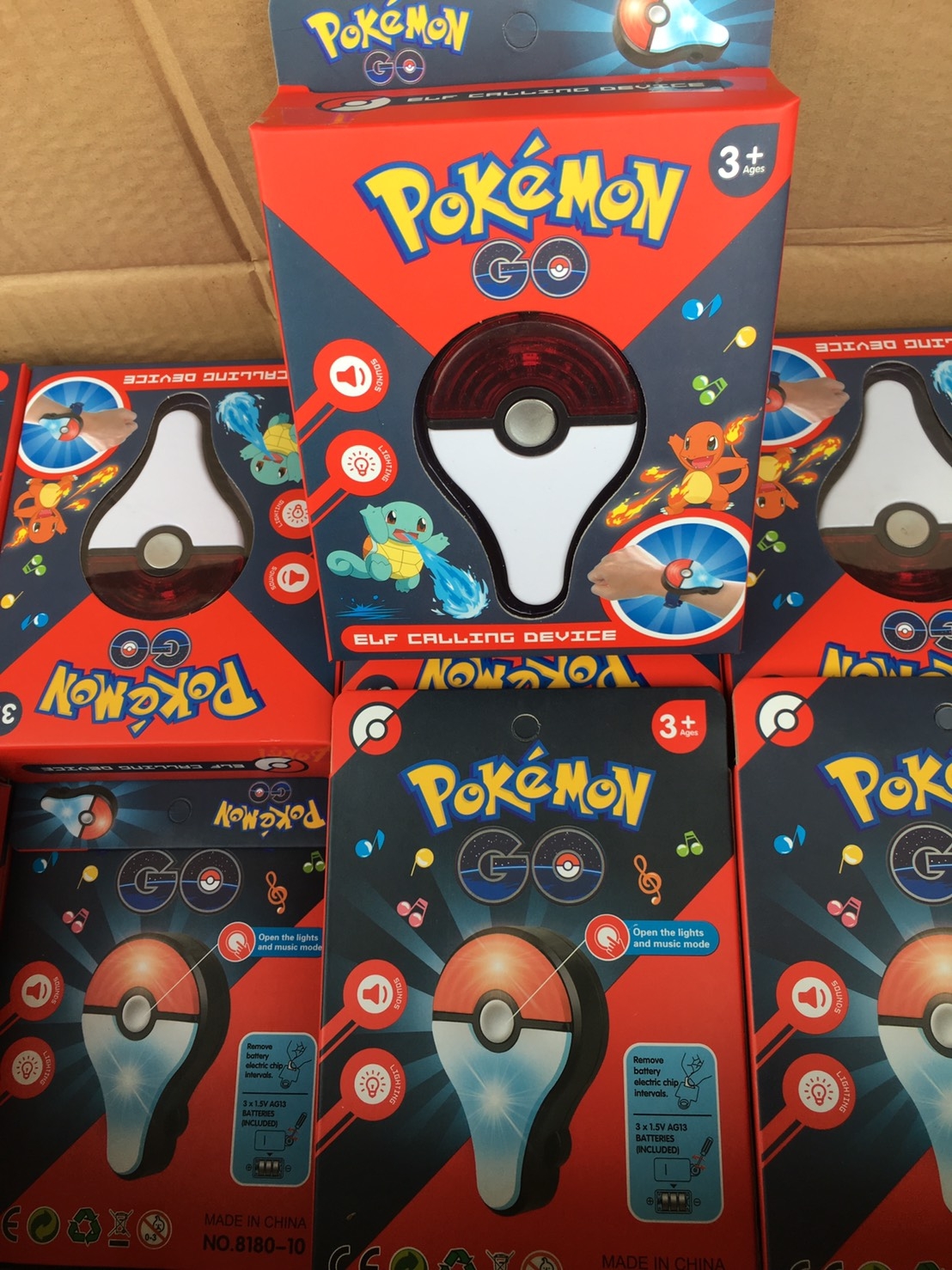 8180-10 ของเล่นเด็กสายรัดข้อมือโปเกม่อนมีเสียงไฟ sale(ของใหม่น่าจะต้องเปลี่ยนถ่านใหม่) ปลีกชิ้นละ