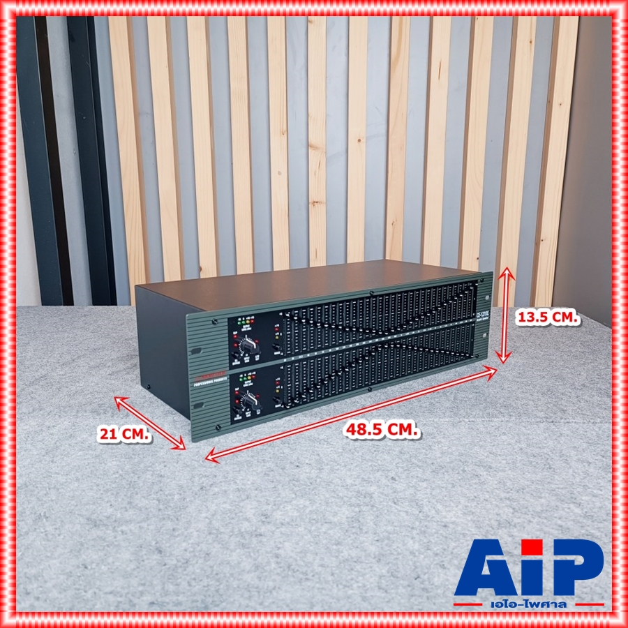 MICROTECH CE-1231XL EQ ไมโครเทค อีคิว ปรับย่านความถี่เสียง 2 ชั้นสไลค์ยาว เครื่องปรับแต่งสัญญาณเสียง CE 1231 XL CE1231 XL CE1231XL เอไอ-ไพศาล