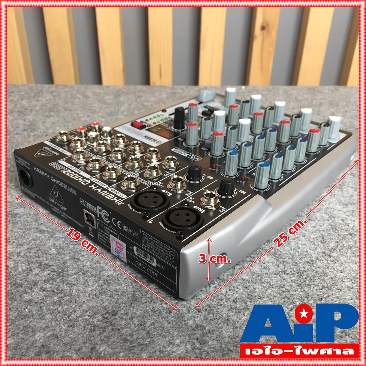 มิกเซอร์ BEHRINGER XENYX QX1002USB Mixer KLARK TEKNIK Multi-FX Processor and USB/Audio Interface QX-1002USB เอไอ-ไพศาล +++