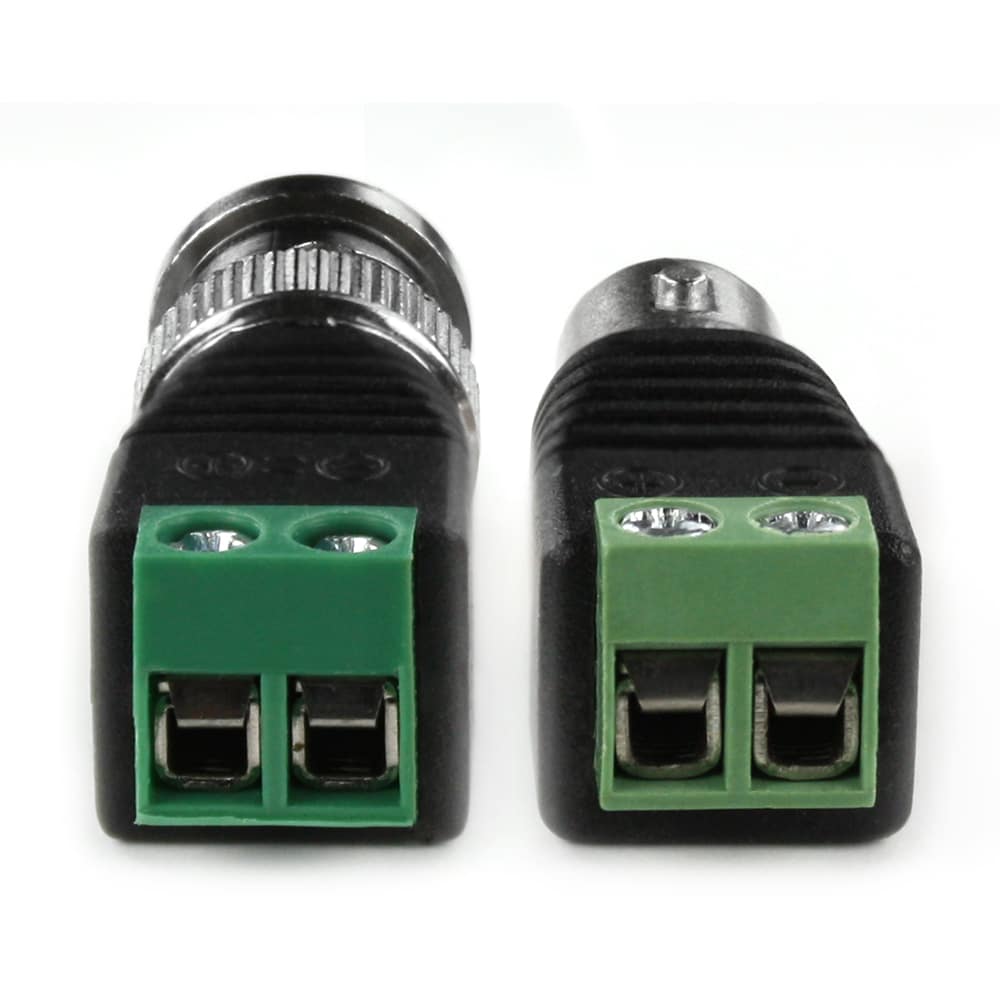 Male and Female BNC with Terminal Screws (2 Pack) - แท้จาก Atlas, USA