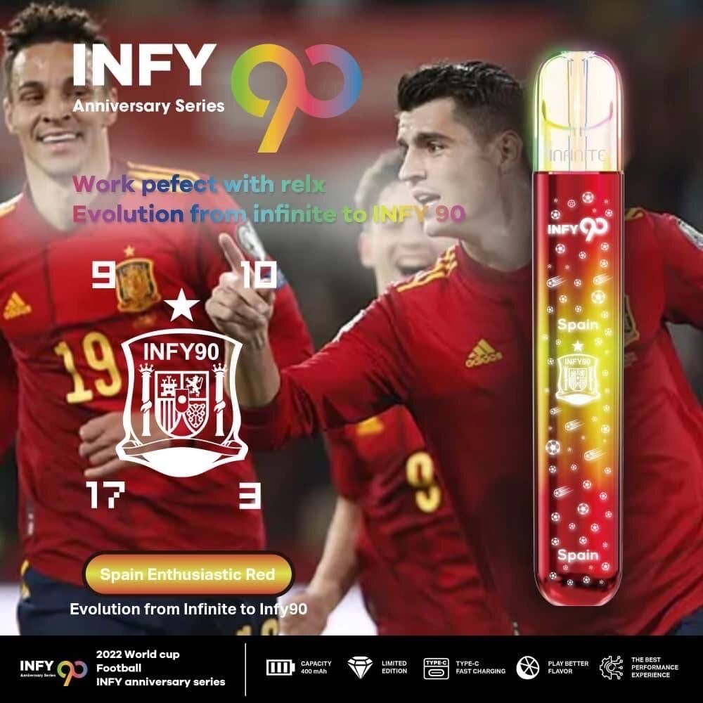 📌โปรโมชั่น Infy90 World Cup Qatar2022 Limited เครื่องเปล่าพร้อมสายชาร์จ 400mAh
