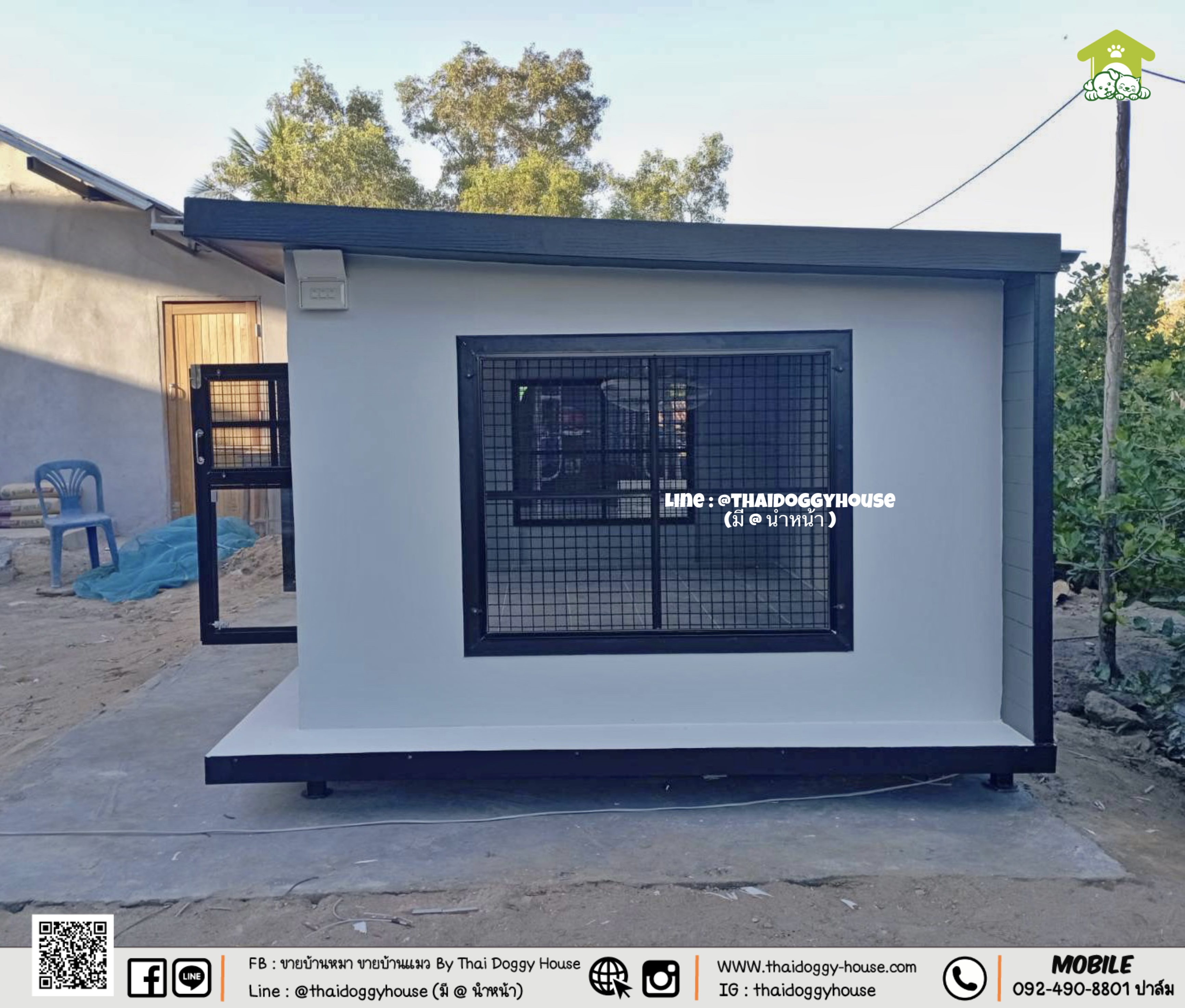 บ้านหมา บ้านแมว " 𝐁𝐎𝐗 𝐒𝐓𝐘𝐋𝐄 𝐁𝐘 𝐓𝐇𝐀𝐈 𝐃𝐎𝐆𝐆𝐘 𝐇𝐎𝐔𝐒𝐄 "