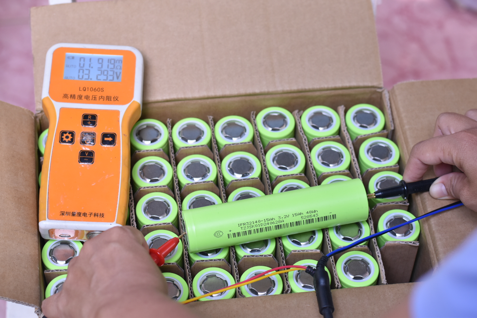 แบตเตอรี่ ลิเทียมฟอตเฟส Lifepo4 ขนาด 38121 , 32140 15Ah 3C 3.2V IR ต่ำ เหมาะกับงานรถไฟฟ้าขนาดเล็ก โคมไฟโซล่าเซล