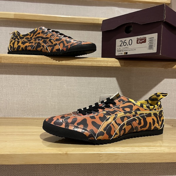 รองเท้าโอนิ Nippon Made ลายเสือ Limited Edition (งาน Hand Made)