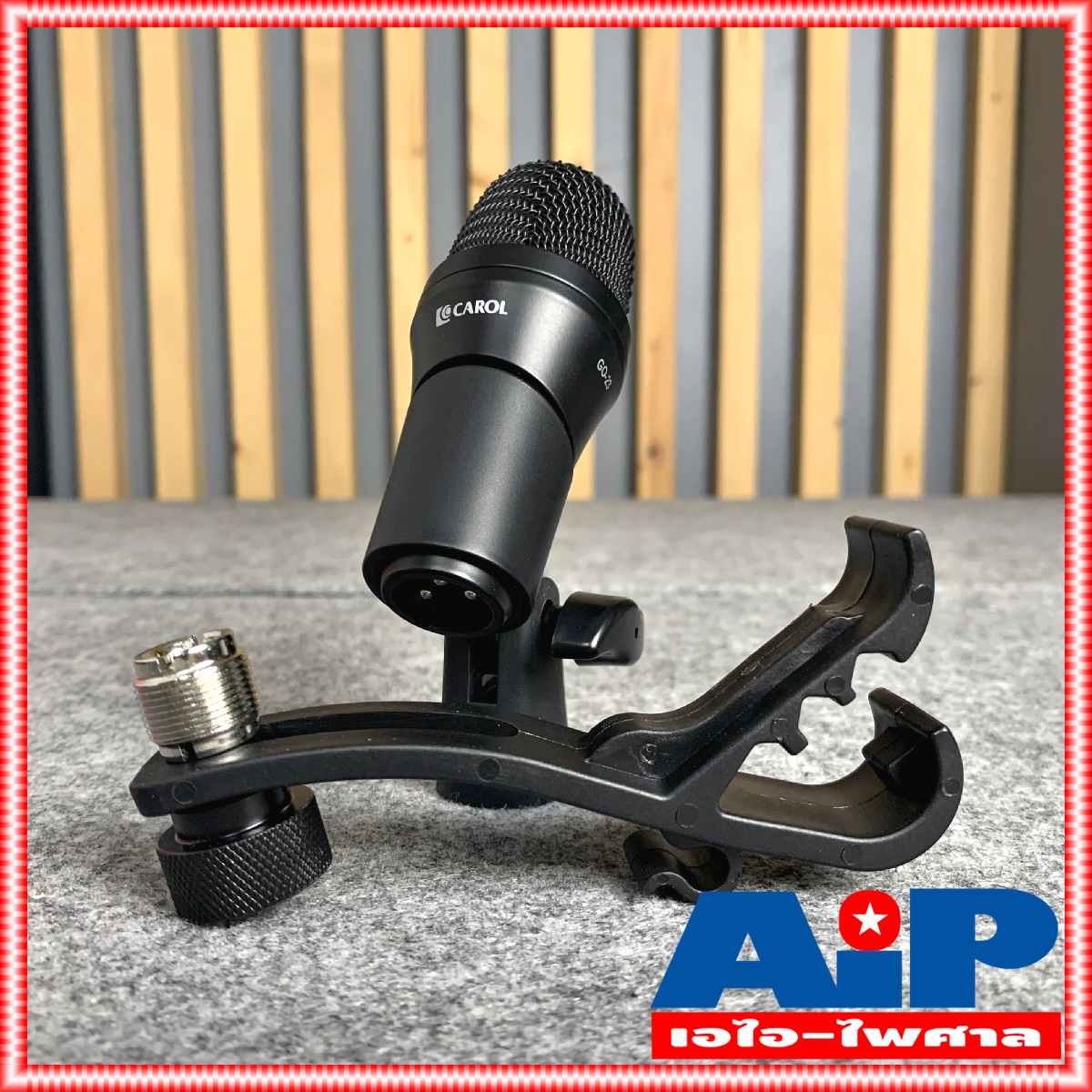CAROL GO23 ไมค์ทอม ไมค์กลอง ไมค์กลองสแนร์ ไมค์เครื่่องดนตรี ไมค์ GO-23 GO 23 ไมค์โครโฟน microphone snare and tom drums