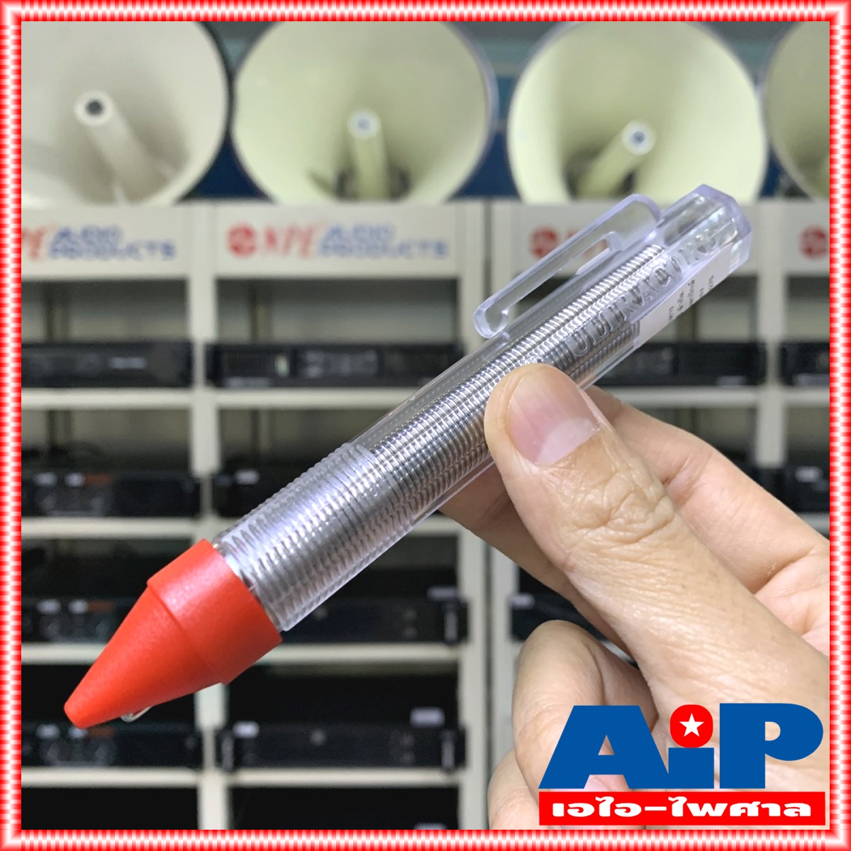 กล่อง50แท่ง ตะกั่วปากกา 1.2 มม. ยาว 3 ม. อุลตร้าคอร์ ตะกั่วบัดกรี ปากกา Ultracore Alloy 60/40 ความยาว 3 เมตร SOLDER PEN