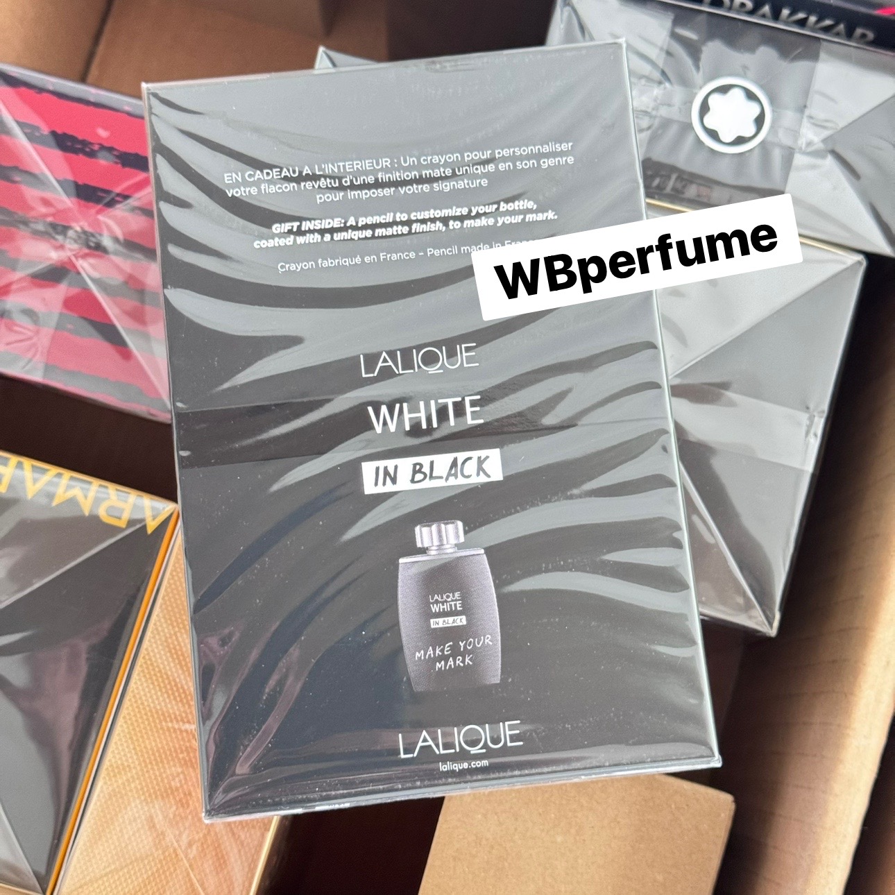 น้ำหอม Lalique White In Black edp 125ml unisex