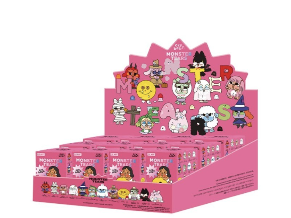 POP MART Crybaby Monster Tears Series Blind Box Confirmed Figure ยกกล่อง ของแท้💯