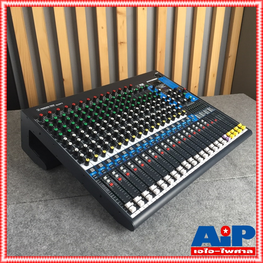 PROEUROTECH QU20FX MIXER มิกเซอร์ มิกซ์ MIX QU20 เครื่องแต่งเสียง QU-20 เครื่องเสียง มิกซ์ QU 20 FX เอไอ-ไพศาล