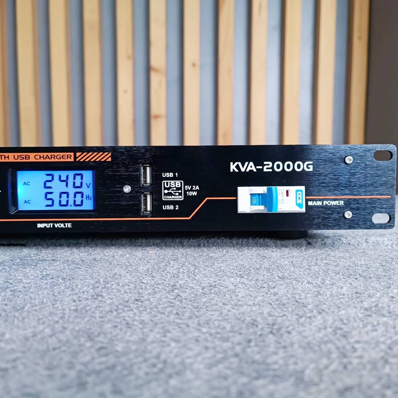 COMSON KVA-2000G STABILIZER เครื่องควบคุมไฟฟ้าอัตโนมัติ เครื่องป้องกันไฟตก เครื่องป้องกันไฟกระชาก KVA 2000G เอไอ-ไพศาล