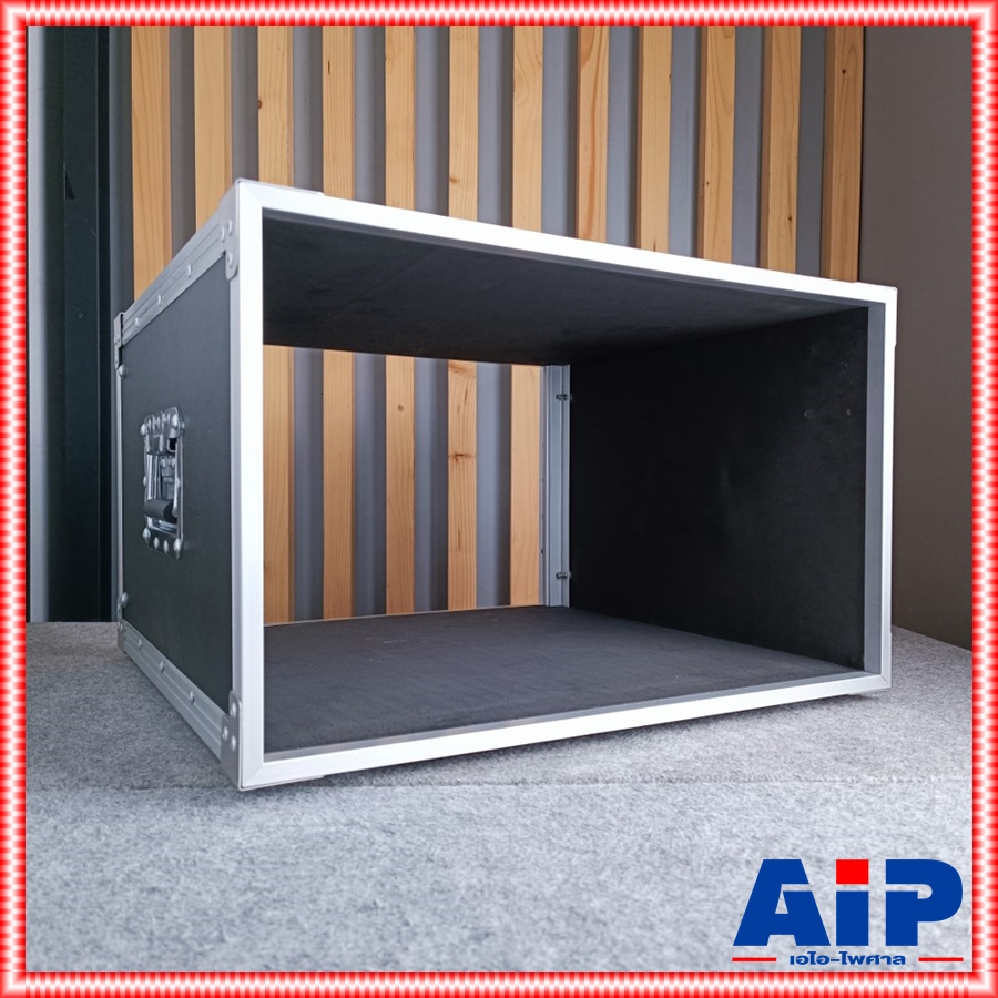 COMPACT RACK BM-6 เปลือยหน้า-หลัง ลึก19นิ้ว สีดำ (ไม่มีฝาปิด) คอมแพ็ค แร็ค BM6 แร็คเครื่องเสียง แร็คเปลือย แร็คแอมป์ เอไอ-ไพศาล