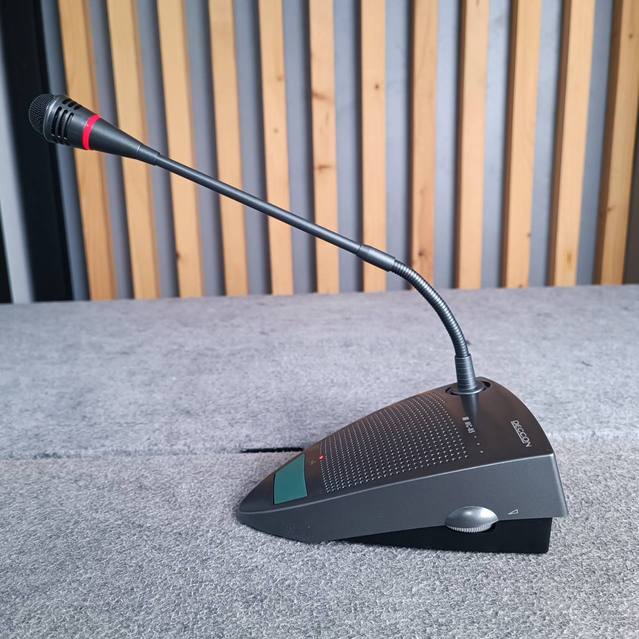 DECCON MC-85 ไมค์ตั้งโต๊ะมีไฟ ไมโครโฟน ไมค์ คอนเด็นเซอร์ MC 85 ไมค์ประชุมแบบสาย MC85 เอไอ-ไพศาล