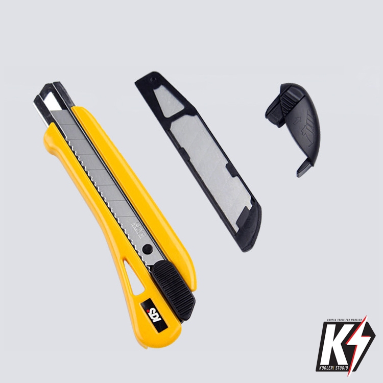 SDI 3050C มีดคัตเตอร์อเนกประสงค์ ขนาด 18 มม. ล็อคใบมีดอัตโนมัติ